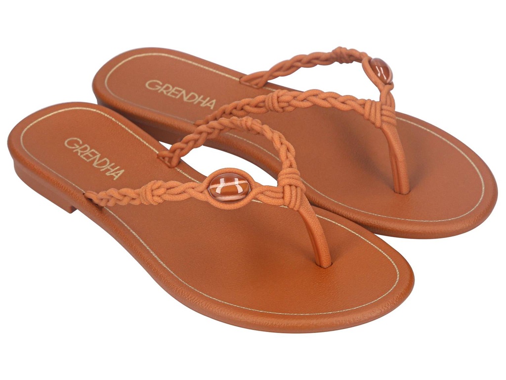 18541_AC788 / GRENDENE /  MARRON CLARO / CAJA DE 6 PARES