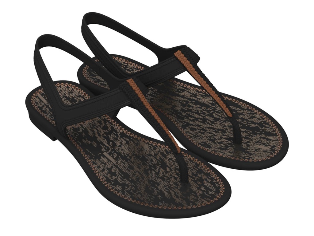 GRENDENE /  NEGRO / CAJA DE 5 PARES