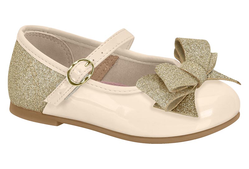 MOLEKINHA / CREMA 985/ DORADO / CAJA DE 12 PARES