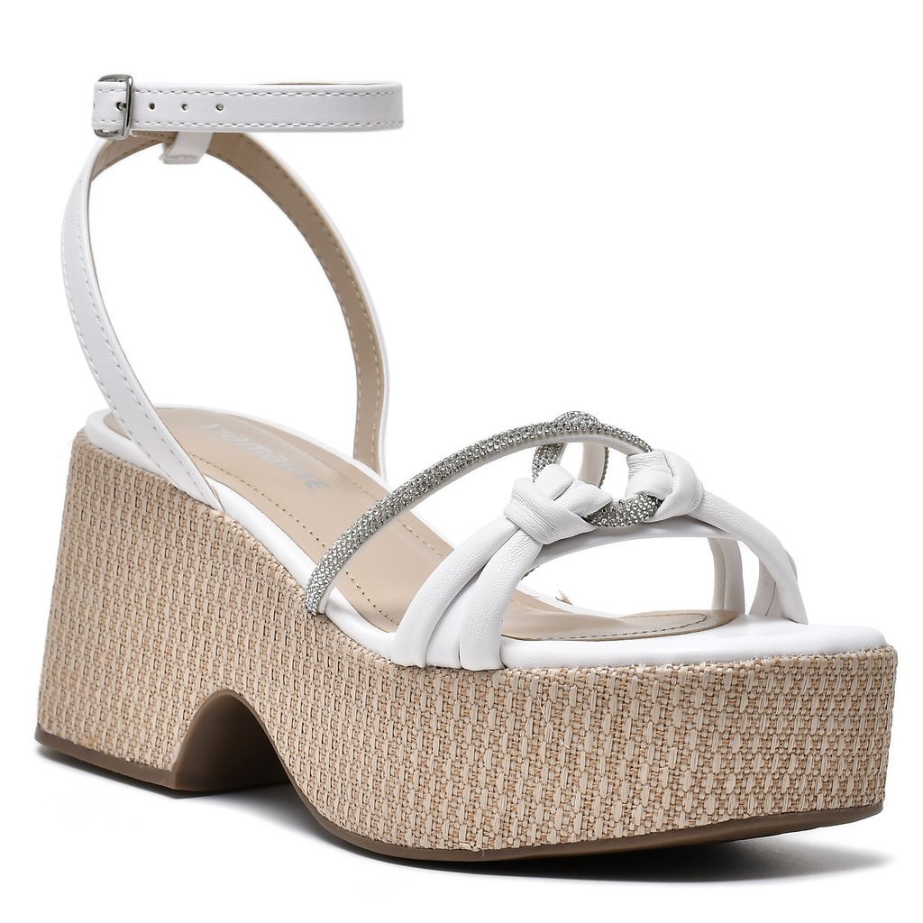 23-15104-01 / VIA MARTE / BRANCO/BRANCO/AMENDOA / CAJA DE 12 PARES