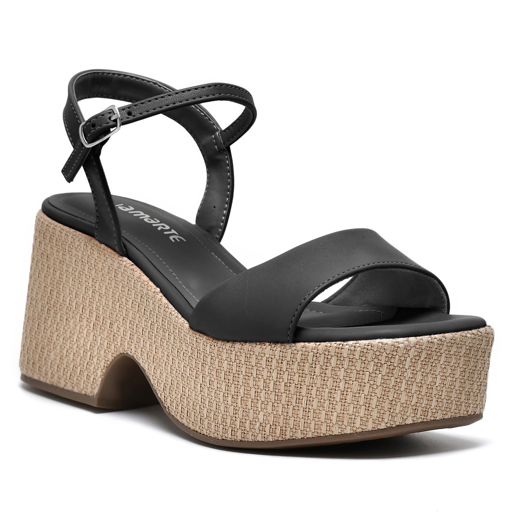 23-15105-01 / VIA MARTE / PRETO/AMENDOA / CAJA DE 12 PARES