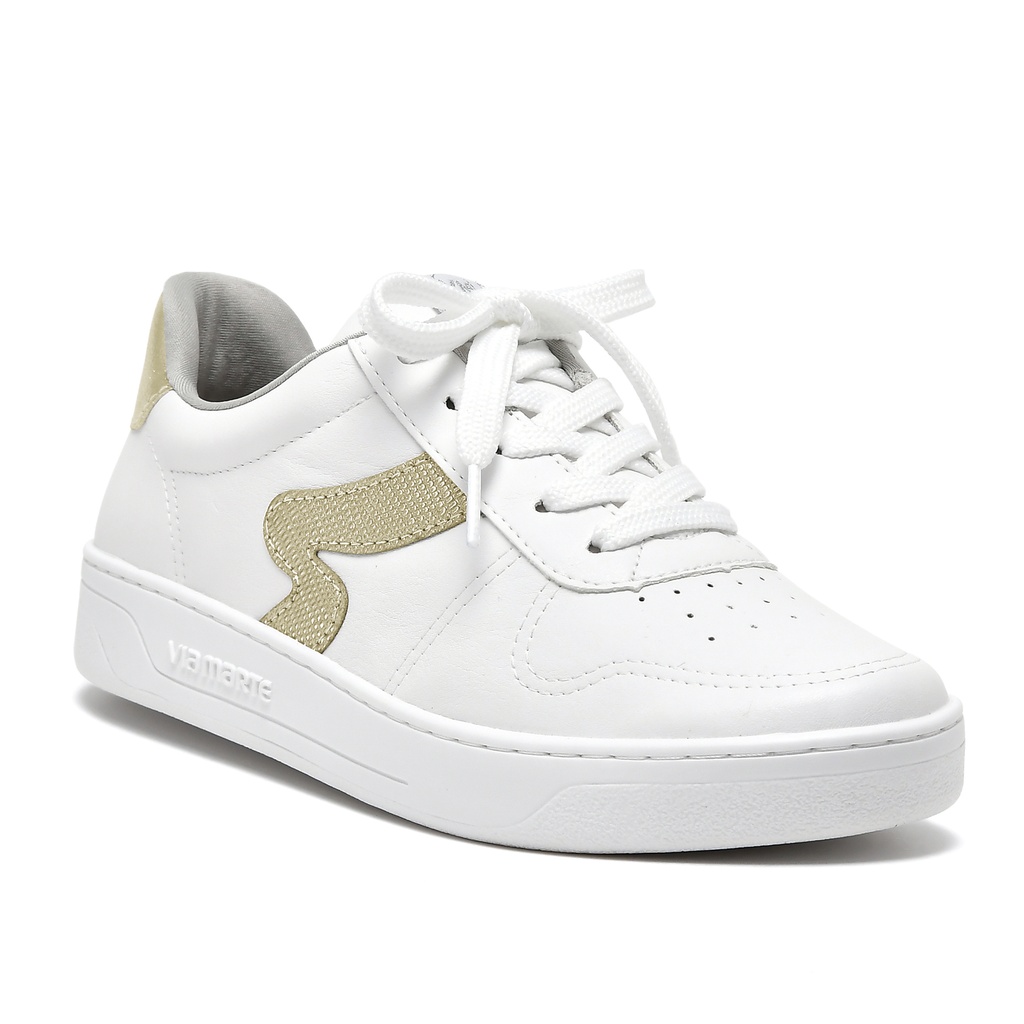 23-13801-01 / VIA MARTE / BRANCO/GOLD/GOLD / CAJA DE 12 PARES