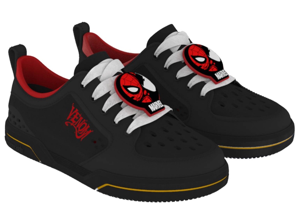 22642_AE750 / GRENDENE /  NEGRO/ROJO / CAJA DE 6 PARES