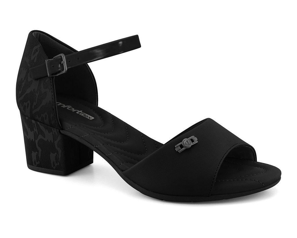 2357305-3 / COMFORT FLEX / NEGRO / CAJA DE 9 PARES