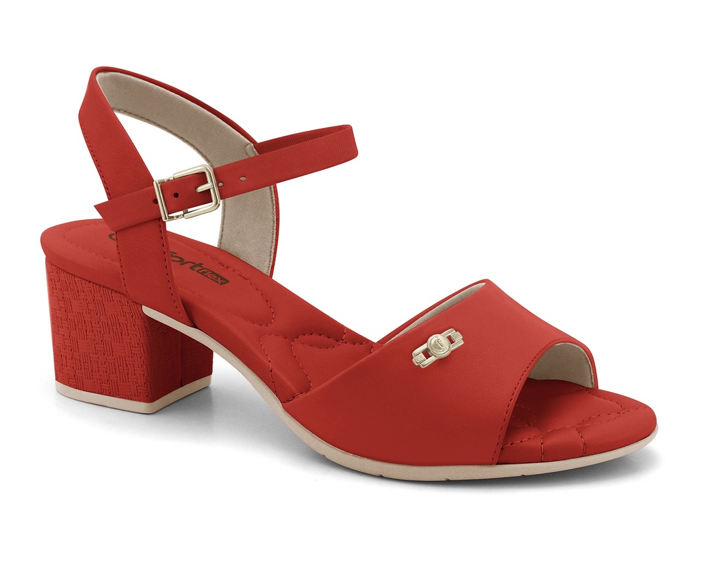 2357402-4 / COMFORT FLEX / ROJO / CAJA DE 9 PARES