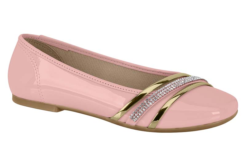 MOLEKINHA / ROSADO 942/DORADO / CAJA DE 6 PARES