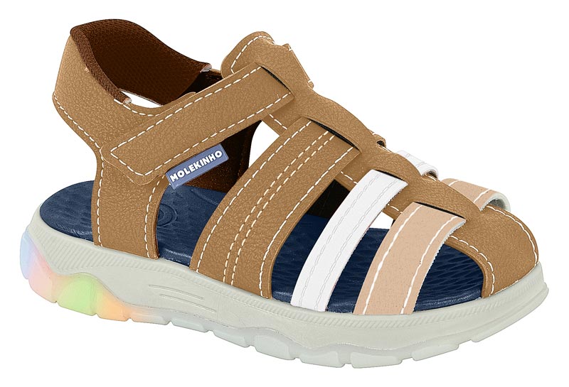 MOLEKINHO / CARAMELO 876/BLANCO OFF/BEIGE / CAJA DE 8 PARES