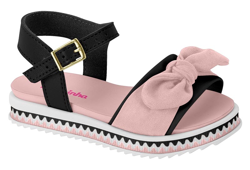 MOLEKINHA / NEGRO/ROSA 942 / CAJA DE 12 PARES