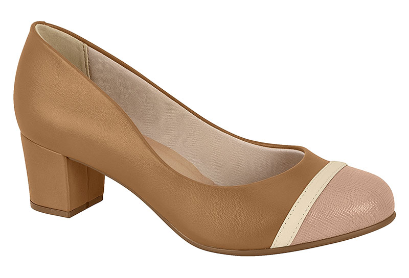 BEIRA RIO / CAMEL 742/NUDE 658/CREMA 985 / CAJA DE 6 PARES