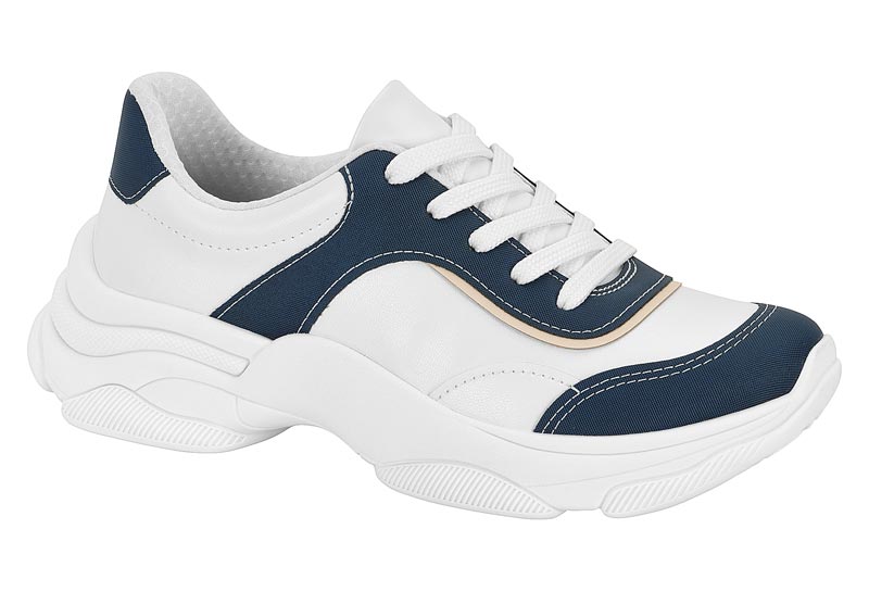 BEIRA RIO / BLANCO 99/ JEANS OSCURO / CAJA DE 12 PARES