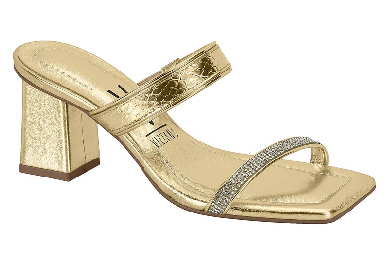 VIZZANO / DORADO/DORADO-CRISTAL / CAJA DE 12 PARES