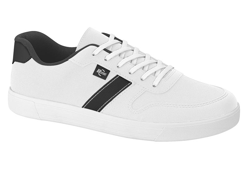 BR SPORT / BLANCO 99/NEGRO 01 / CAJA DE 12 PARES