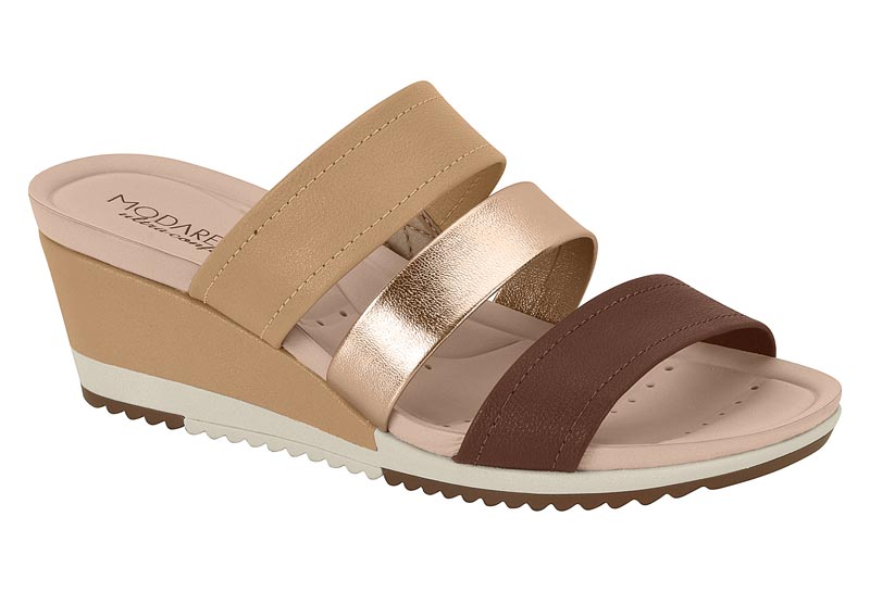 MODARE / CASTANÕ CLARO 1080/CAFE 856/ORO ROSADO / CAJA DE 12 PARES