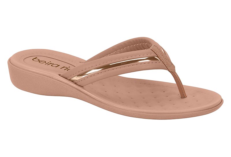 BEIRA RIO / NUDE 658-ORO ROSA / CAJA DE 12 PARES