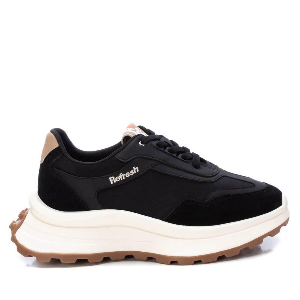 REFRESH / NEGRO / MUJER / CAJA DE 12 PARES