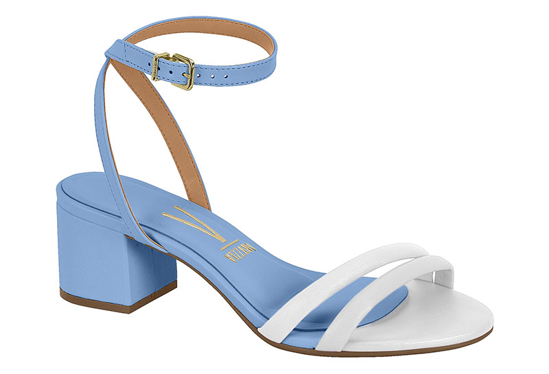 VIZZANO / BLANCO 99/AZUL PELICA / CAJA DE 8 PARES