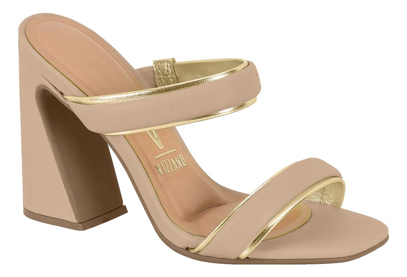 VIZZANO /  DORADO/BEIGE CAJA DE 6 PARES