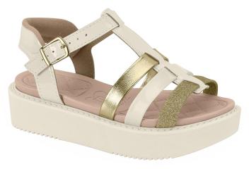 MOLEKINHA / BLANCO OFF 526/DORADO / CAJA DE 12 PARES