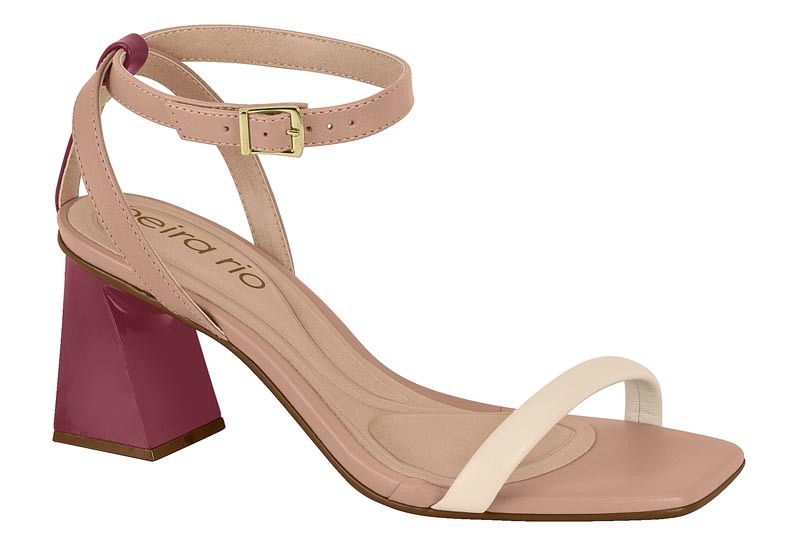 BEIRA RIO / BEIRA RIO / CREMA 985/NUDE 658/VINO 1001 / CAJA DE 12 PARES