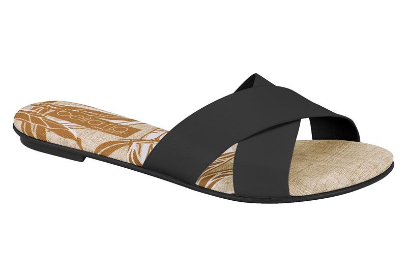 BEIRA RIO / NEGRO/MULTI CAMEL / CAJA DE 12 PARES