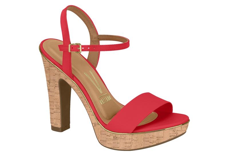 VIZZANO /  ROJO 1025/NATURAL / CAJA DE 12 PARES