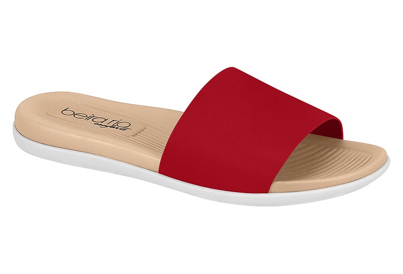 BEIRA RIO / ROJO / CAJA DE 12 PARES