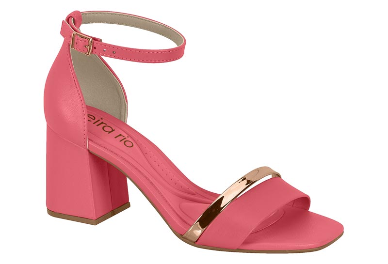 BEIRA RIO / CORAL 1013/ORO ROSADO / CAJA DE 12 PARES