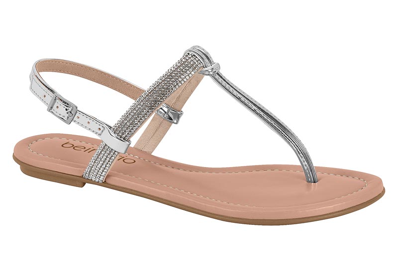 BEIRA RIO / CRISTAL/PLATA / CAJA DE 12 PARES