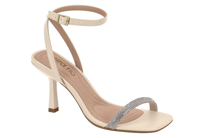 BEIRA RIO / CREMA 985/CRISTAL/CREMA 1031 / CAJA DE 8 PARES