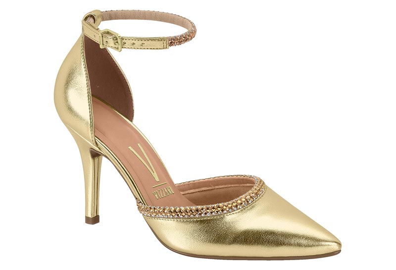 VIZZANO / DORADO/BEIGE 435-DORADO CLARO-CRISTAL / CAJA DE 8 PARES