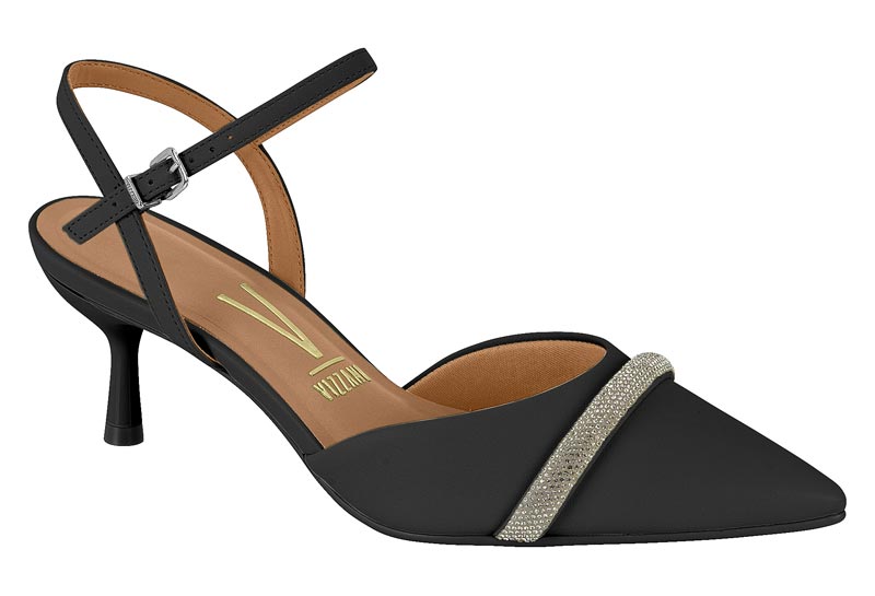 VIZZANO / NEGRO 01 - NEGRO - CRISTAL / CAJA DE 8 PARES