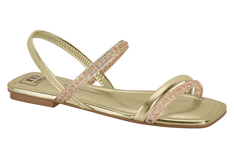 MOLECA / CRISTAL-IRIDESCENTE/DOURADO / CAJA DE 8 PARES