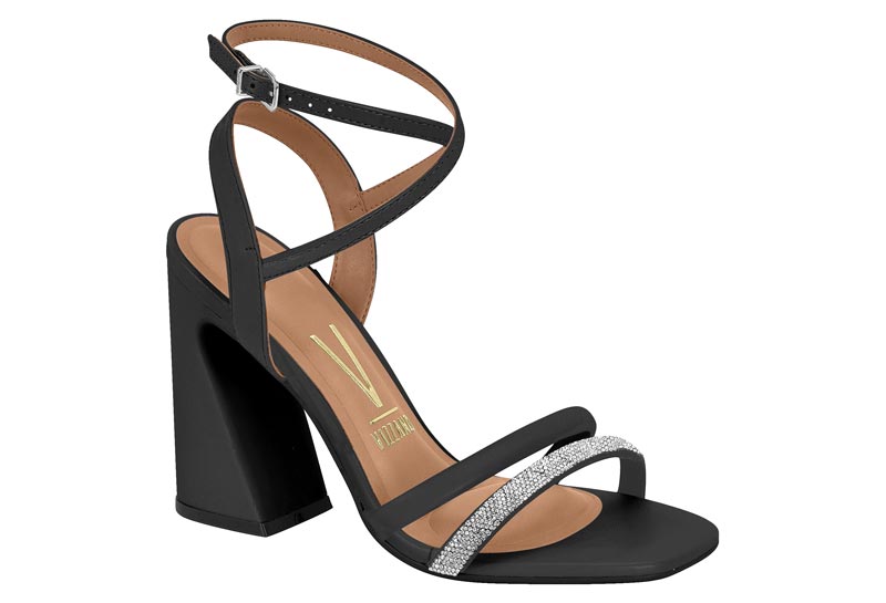 VIZZANO / NEGRO 01 - NEGRO - CRISTAL / CAJA DE 8 PARES