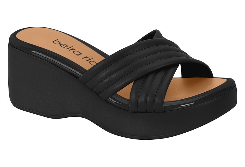 BEIRA RIO / NEGRO / CAJA DE 8 PARES