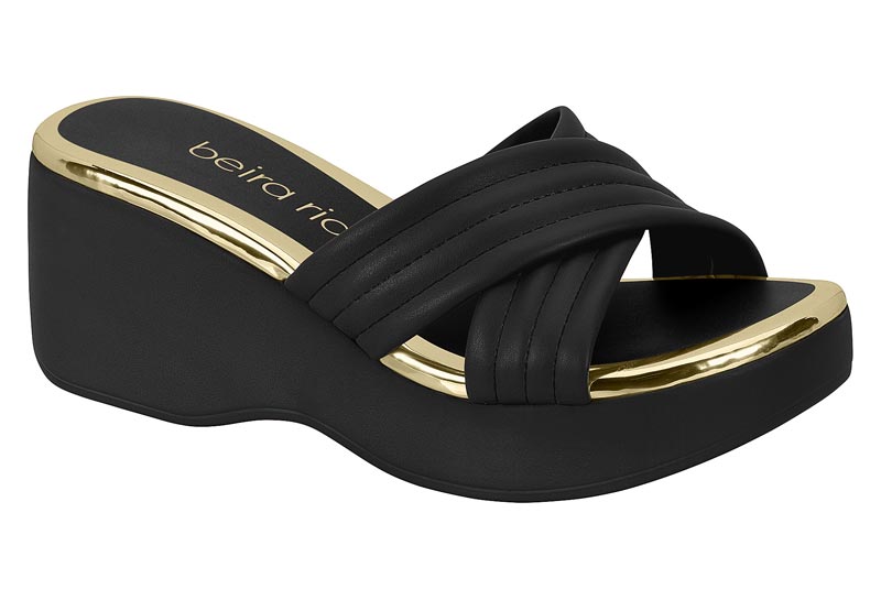 BEIRA RIO / NEGRO / CAJA DE 8 PARES