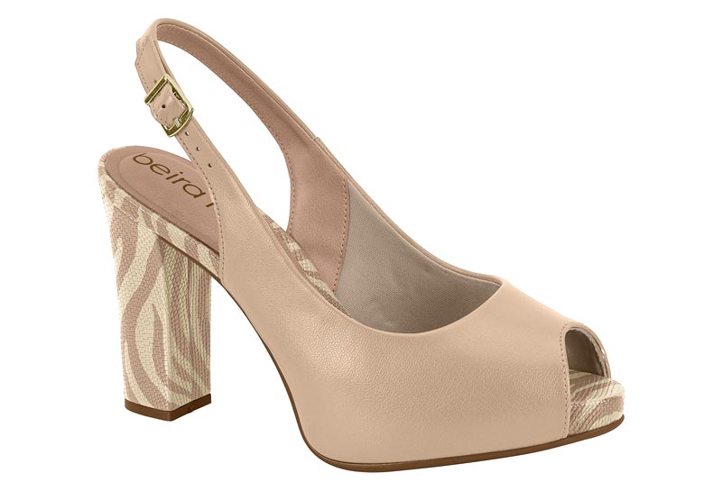 BEIRA RIO / BEGE 435/CREME 985-BEGE 435 / CAJA DE 12 PARES