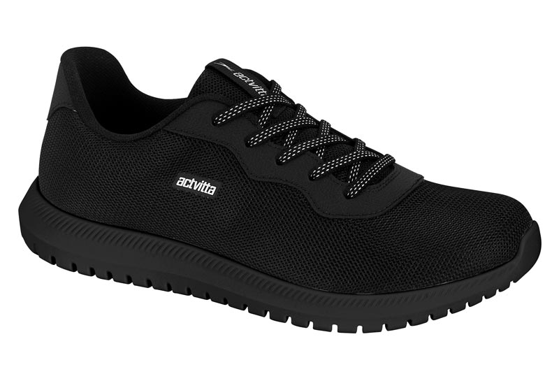 ACTVITTA / NEGRO/NEGRO / CAJA DE 12 PARES