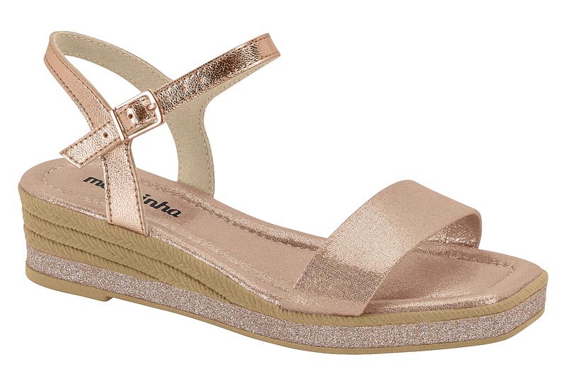 MOLEKINHA / ROSA/ORO ROSADO / CAJA DE 8 PARES