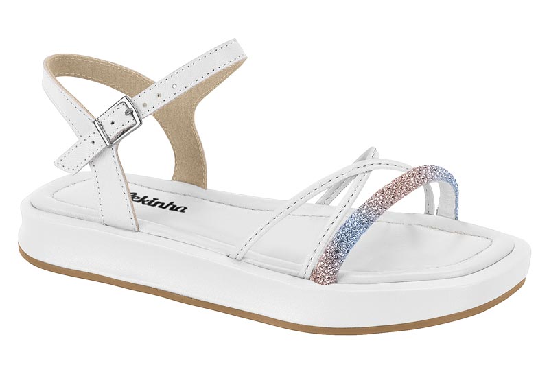 MOLEKINHA / BLANCO 99/JEANS 1123-ROSA 671 / CAJA DE 8 PARES