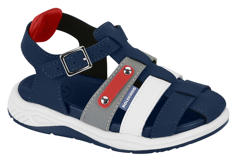 MOLEKINHO / MARINO/GRIS 851/BLANCO 99/ROJO / CAJA DE 8 PARES