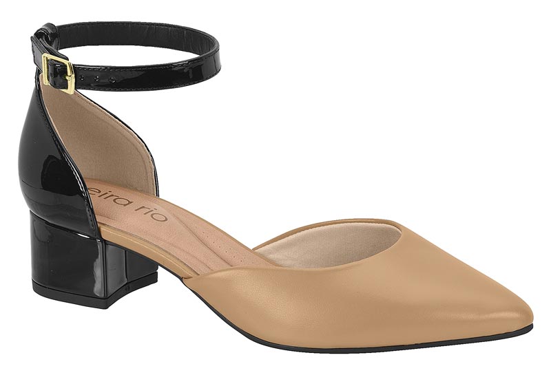 BEIRA RIO / TOSTADO 1080/NEGRO 01 / CAJA DE 8 PARES