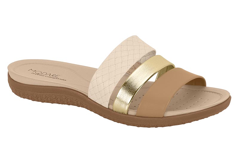 MODARE / CREMA 985/TAN  1080/DORADO / CAJA DE 8 PARES