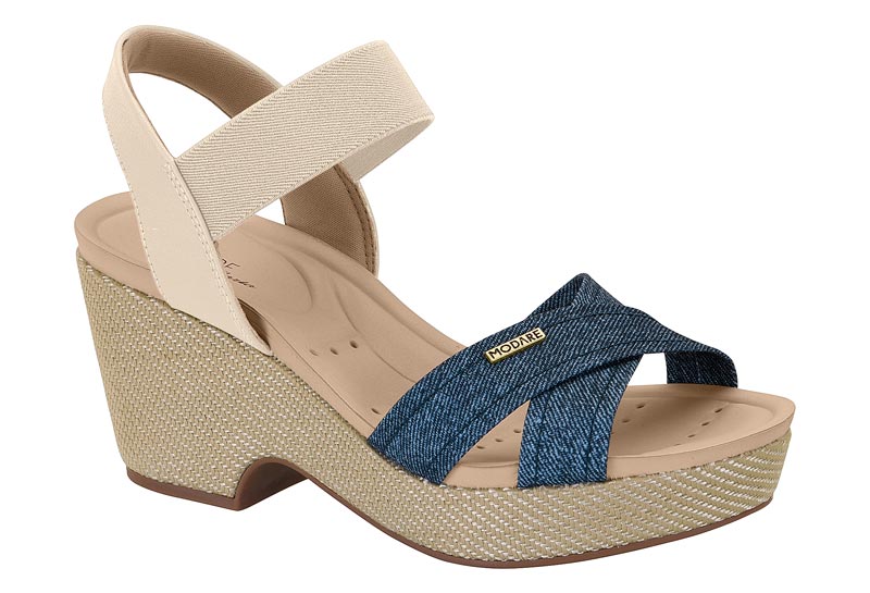 MODARE / JEANS OSCURO/CREMA 985 / CAJA DE 8 PARES