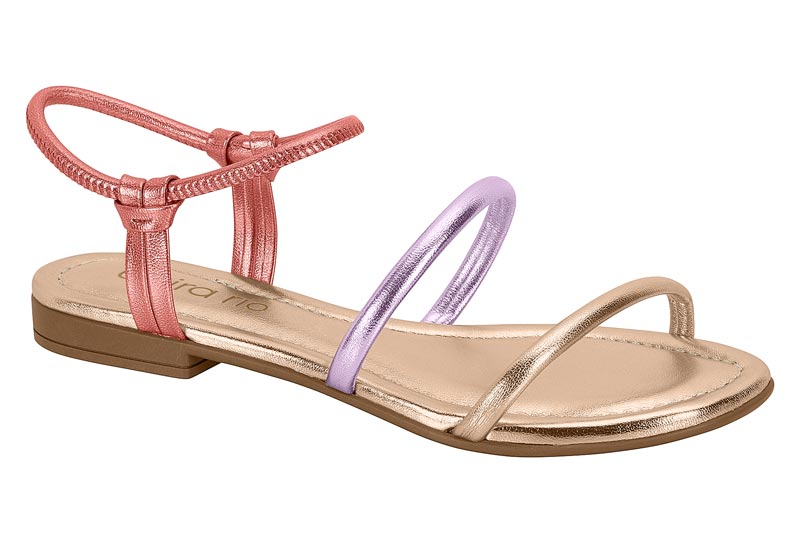 BEIRA RIO / ROSA/ORO ROSADO/ROSA 1109 / CAJA DE 8 PARES