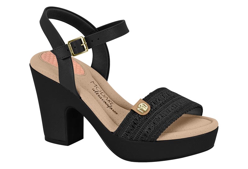 MODARE / NEGRO/NEGRO/NEGRO/TAN  1080 / CAJA DE 12 PARES