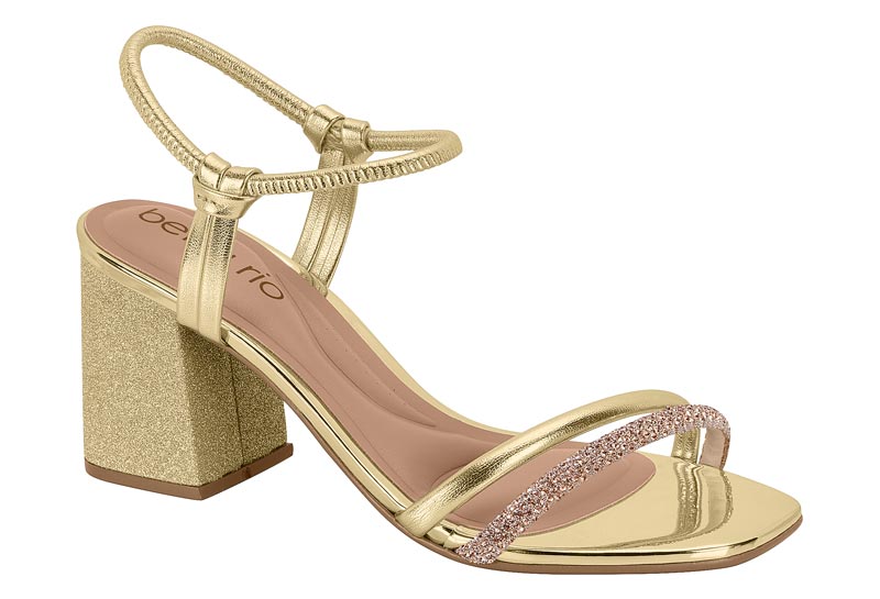 BEIRA RIO / ORO ROSADO-PLATA/DORADO / CAJA DE 8 PARES