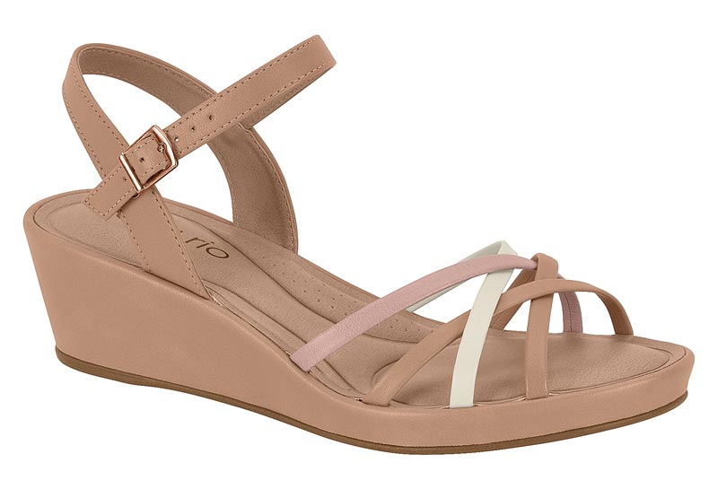 BEIRA RIO / NUDE 658/ROSA/BLANCO OFF/TAN  1080 / CAJA DE 12 PARES