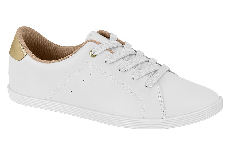 BEIRA RIO / BLANCO/DORADO / CAJA DE 12 PARES