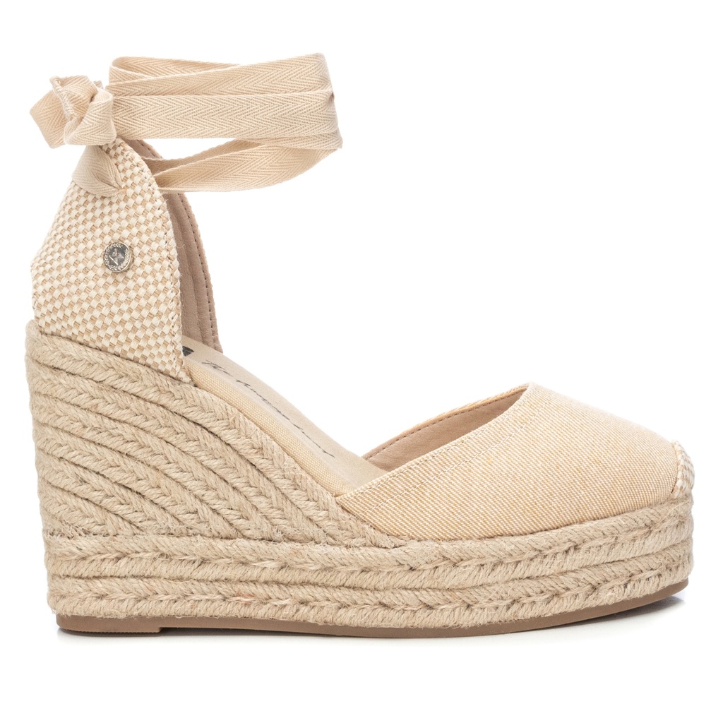 XTI / ZAPATO SRA TEXTIL BEIGE / CAJA DE 8 PARES