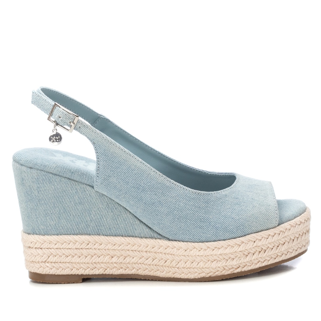 XTI / SANDALIA SRA TEXTIL JEANS / CAJA DE 8 PARES